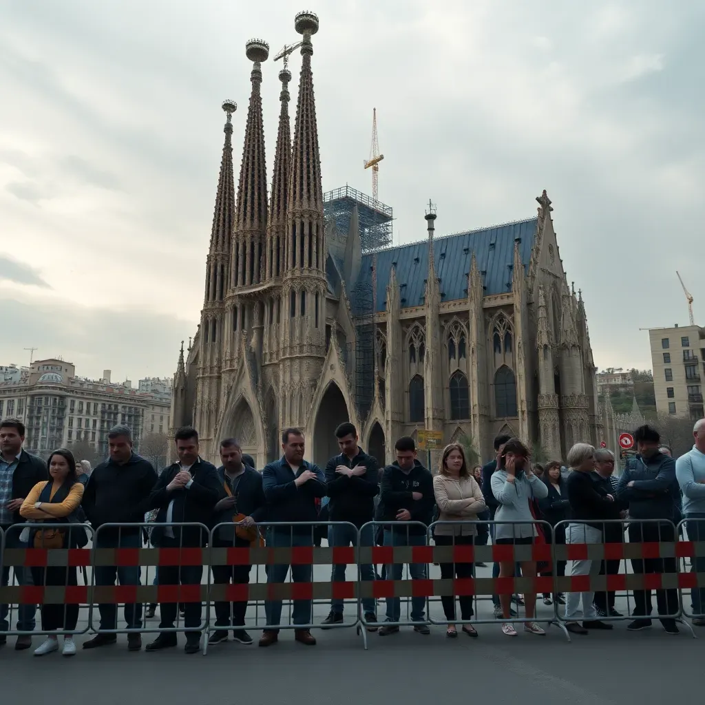 Sagrada familia decepciona visitantes Sagrada familia decepciona visitantes